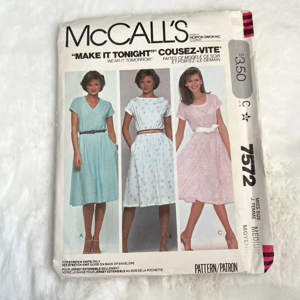 2 McCall's Sewing Patterns - Picture 4 of 5